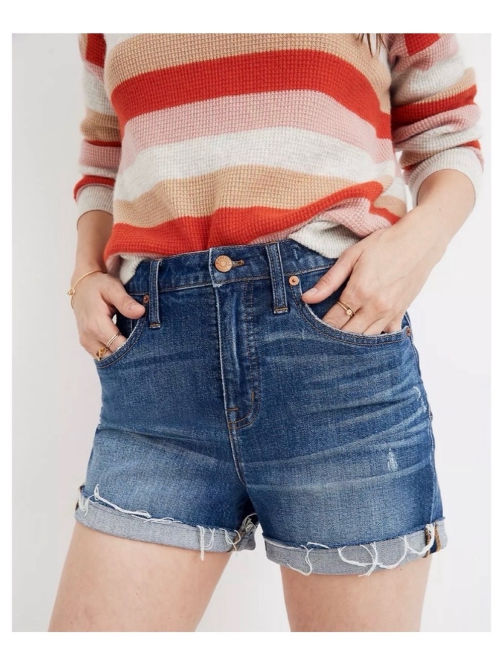 Madewell High-Rise Denim Shorts